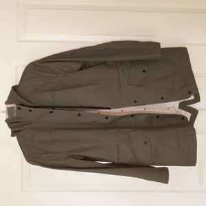 Betabrand coat, size medium, olive green